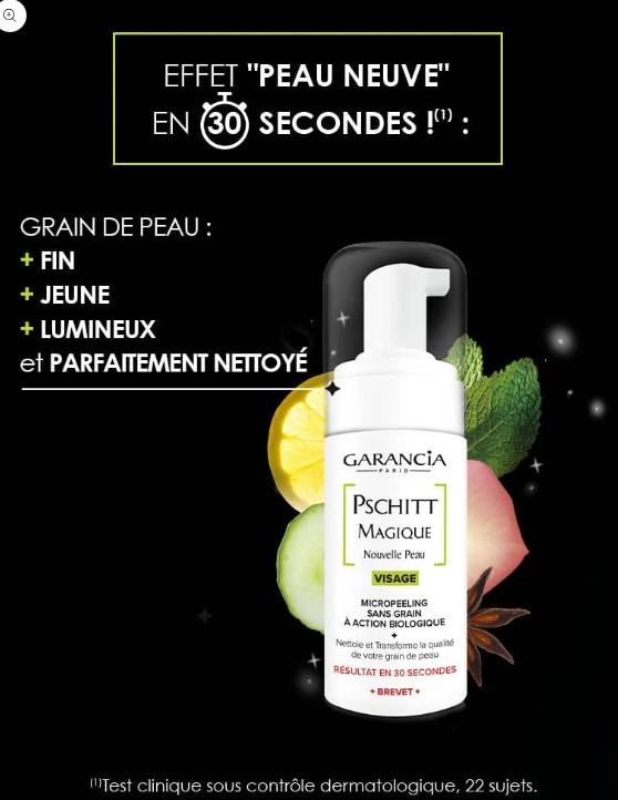 Pschitt magique de chez Garancia