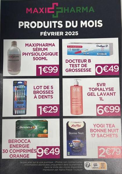 Promotion du 1er au 28 Février 2025